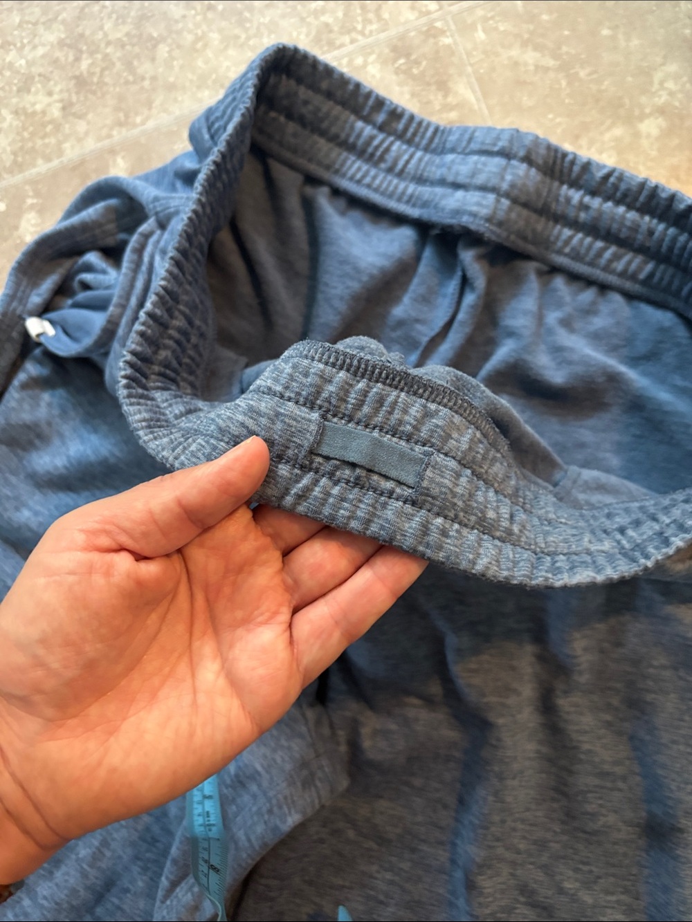 Blue Women’s Cozy Jogger Sweatpants - Picture 3 of 7